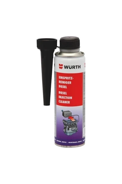 WÜRTH DİZEL ENJEKTÖR KATKISI 300 ML