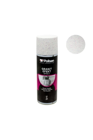 POLİSAN GRANİT EFEKT SPREY BEYAZ 400 ML 97591000400