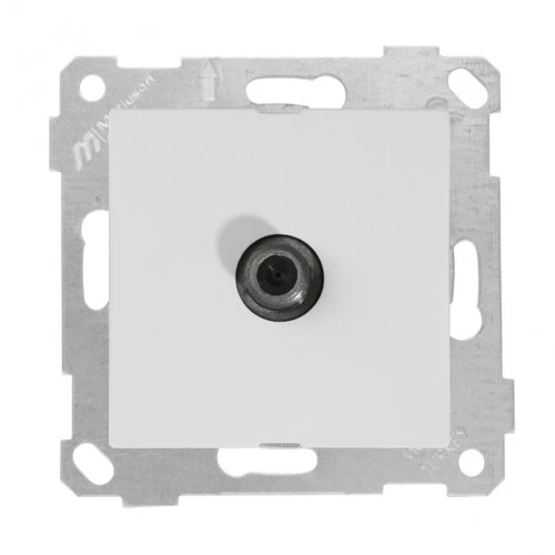 MUTLUSAN RİTA BEYAZ F UYDU PRİZİ (ÇERÇEVE HARİÇ)