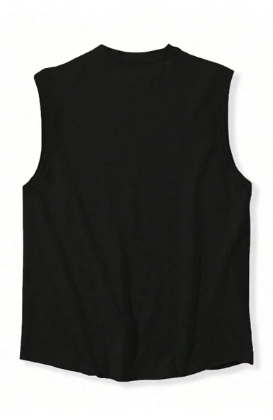 Erkek Bisiklet Yaka Etek Ve Kol Bitimi Dökümlü Süprem T-Shirt - 8