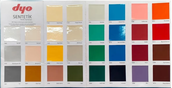 DYOSEN SENTETİK YAĞLI BOYA YEŞİL 0,75L (3071) - 2