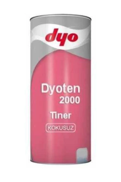 Dyoten 2000 Kokusuz Tiner Renksiz 1 Lt