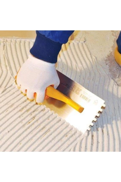 Dekor 128 Seramik Malası 30 Cm 8*8 Diş Yay Çeligi Açık Plastik Saplı - 2
