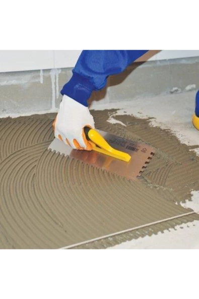Dekor 128 Seramik Malası 30 Cm 8*8 Diş Yay Çeligi Açık Plastik Saplı - 3