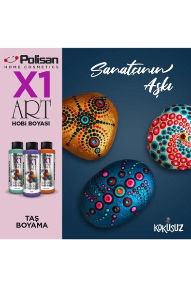 Polisan X1 Art Multisurface Parlak Vernik 120ml - 3