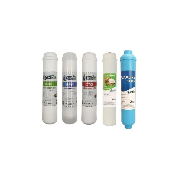 Puretech Yakut Su Arıtma Cihazı 5'li Filtre Seti