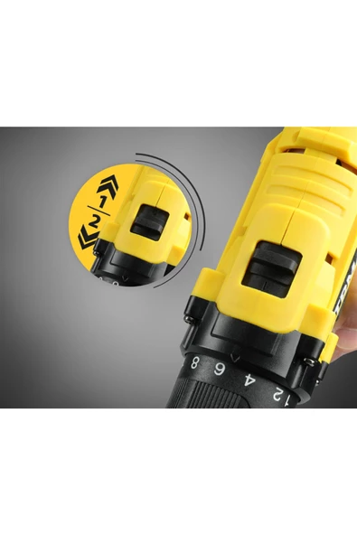 RTRMAX RTM332 AKÜLÜ VİDALAMA 12V ÇİFT AKÜLÜ + TOOLS BAG - 6