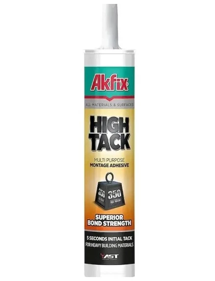 AKFİX HİGH TACK MONTAJ MASTİĞİ BEYAZ 290ML