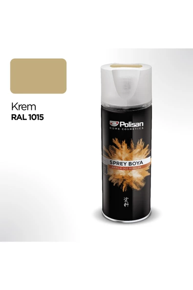 POLİSAN AKRİLİK SPREY KREM-RAL 1015 400 ML 97703020410