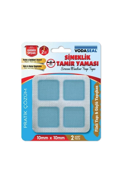 Vodaseal Sineklik Tamir Yaması 2 Adet 10x10 Mm