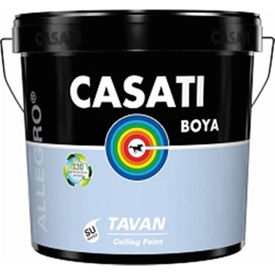 CASATİ ALLEGRO TAVAN BOYASI BEYAZ 10 KG 5.8 LT