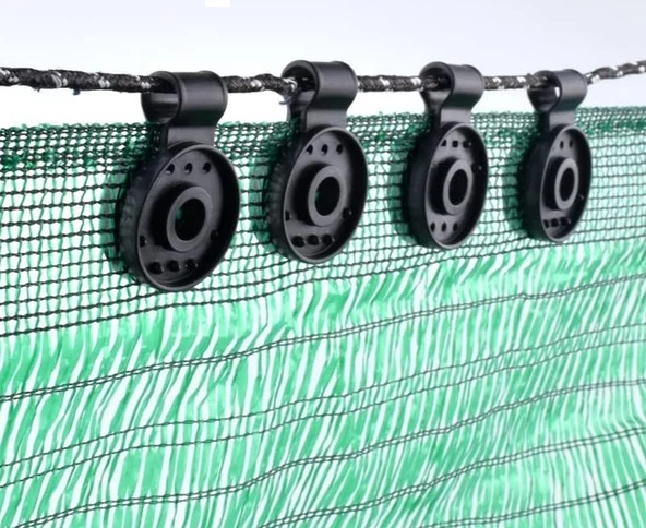 SFS PLASTİK GÖLGELİK KLİPSİ 100 ADET - 6