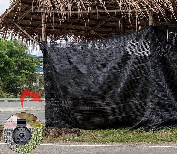 SFS PLASTİK GÖLGELİK KLİPSİ 100 ADET - 5