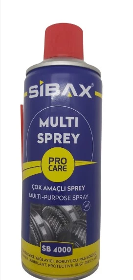 SİBAX ÇOK AMAÇLI YAĞLAYICI SPREY 200ML