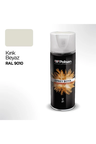 POLİSAN AKRİLİK SPREY KIRIK BEYAZ-RAL 9010 400 ML 97703010410