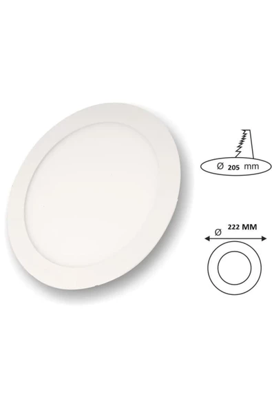 Cata Led Panel 18w 6500k Beyaz Işık Sıva Altı Ct-5169-b - 2