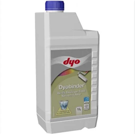 Dyo Binder Akrilik Emülsiyon Esaslı Konsantre Astar 1/8 1Lt - 2