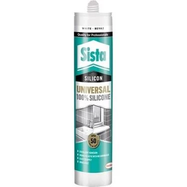 SİSTA UNİVERSAL BEYAZ SİLİKON 280ML