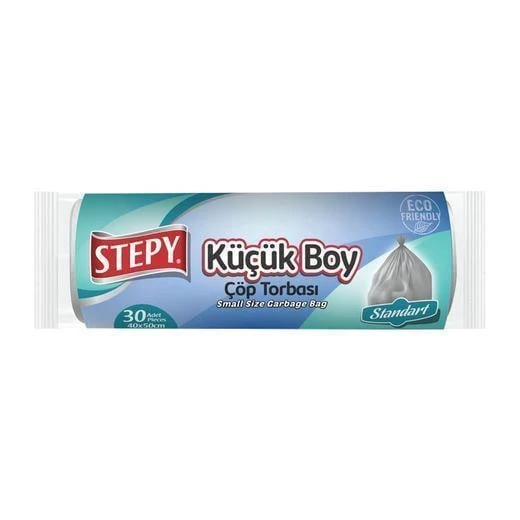 STEPY ÇÖP TORBASI KÜÇÜK BOY 40X50CM 30 LU