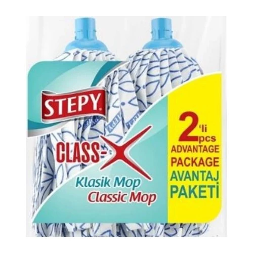 STEPY CLASS X KLASİK MOP 2 Lİ PKT