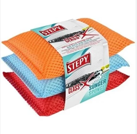 STEPY BULAŞIK SÜNGERİ SÜPER 3'LÜ 2020129