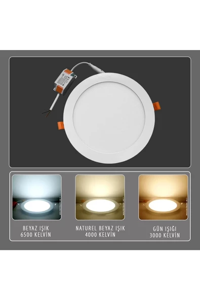CATA 15 W SLİM LED PANEL GÜNIŞIĞI (CT-5148) - 2