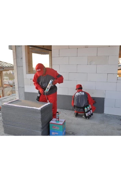 Akfix 960 Poliüretan Pipetli Mantolama Yapıştırma Köpüğü - 3