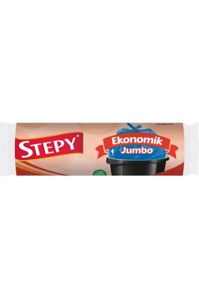 STEPY EKONOMİK ÇÖP TORBASI JUMBO 80X110CM 10'LU