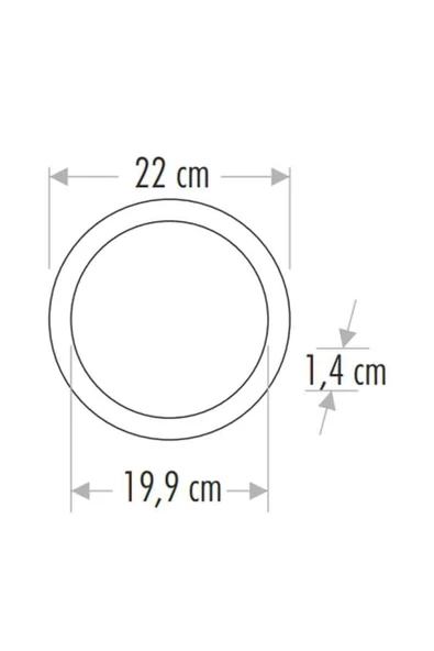 CATA 18 W SLİM LED PANEL SIVA ALTI GÜNIŞIĞI (CT-5169) - 2