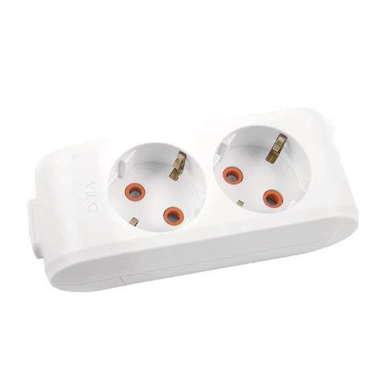 VİKO 2'li Topraklı Klemensli Grup Priz