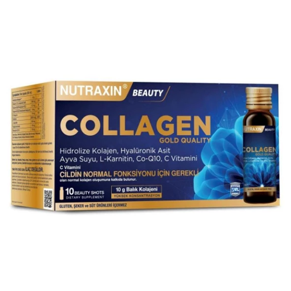 Nutraxin Beauty Gold Kollajen 10 x 50 ml