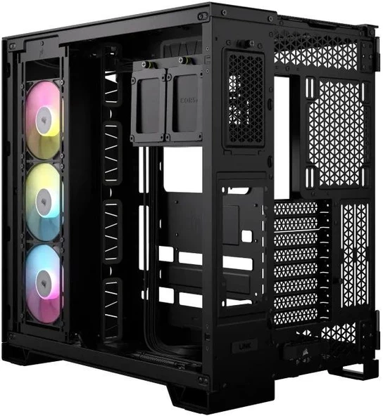 Corsair iCUE LINK 6500X RGB Tempered Glass Siyah USB 3.2 ATX Mid Tower Kasa (CC-9011269-WW) - Resim 5