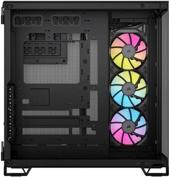 Corsair iCUE LINK 6500X RGB Tempered Glass Siyah USB 3.2 ATX Mid Tower Kasa (CC-9011269-WW) - Resim 4