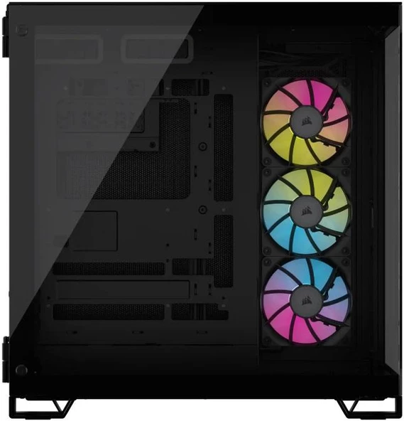 Corsair iCUE LINK 6500X RGB Tempered Glass Siyah USB 3.2 ATX Mid Tower Kasa (CC-9011269-WW) - Resim 3