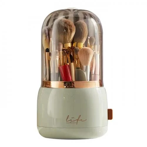 Polham Su ve Toz Geçirmez 360 Derece Dönebilen Çok Amaçlı Makyaj Kozmetik Banyo Ofis Masa Düzenleyici - 6