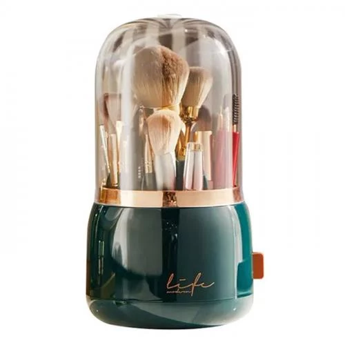 Polham Su ve Toz Geçirmez 360 Derece Dönebilen Çok Amaçlı Makyaj Kozmetik Banyo Ofis Masa Düzenleyici - 11