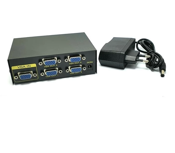 ROSE 4port 1/4 VGA Splitter