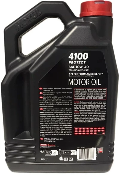 ICON GROUP - MOTUL 4100 PROTECT 10W40 4 LİTRE - 3
