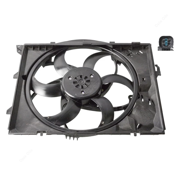 FEBI 107458-FAN MOTORU KOMPLE MERCEDES A180 A200 > A2465000093