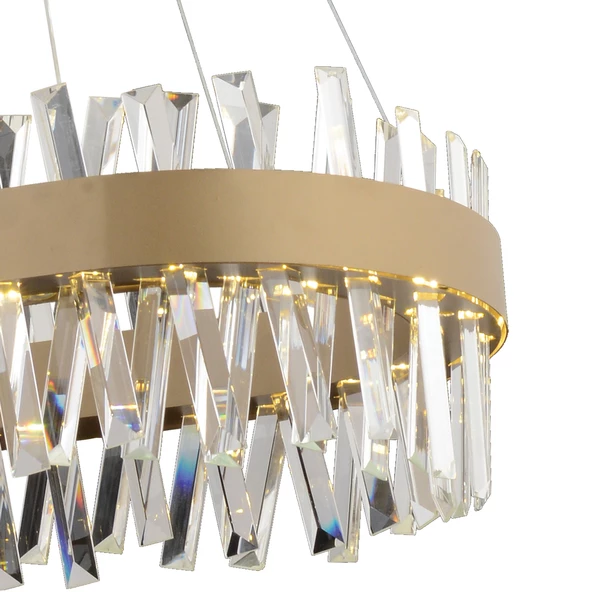 Apliqa Brampton 6'lı Sıralı Eskitme 3 Renkli 100 Watt Ledli Yemek Masası Üstü, Oturma Odası, Salon Avize - Resim 4