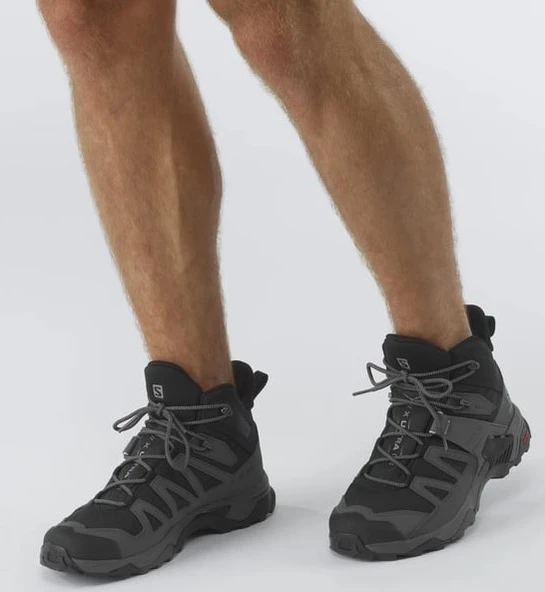 Salomon X Ultra 4 Mıd Gtx Gore-Tex® L41383400 Hiking Patika Tırmanış Erkek Outdoor Bot - Resim 4