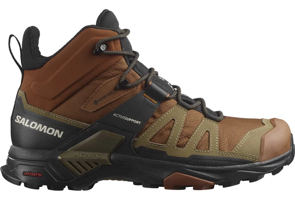 Salomon X Ultra 4 Mıd Gtx Gore-Tex® L41294100 Patika Tırmanış Erkek Outdoor Bot - 17