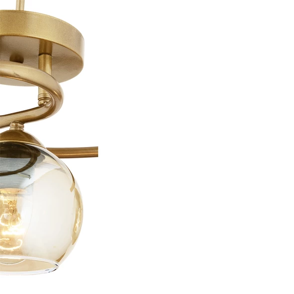 Apliqa Elite 3Lü Eskitme Bal Camlı Modern Mutfak Yatak odası Salon Avize - 8