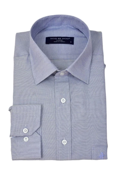 Erkek Klasik Uzun Kol Gömlek BGL-ST03860 - Resim 12