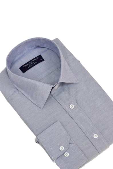 Erkek Klasik Uzun Kol Gömlek BGL-ST03860 - Resim 9