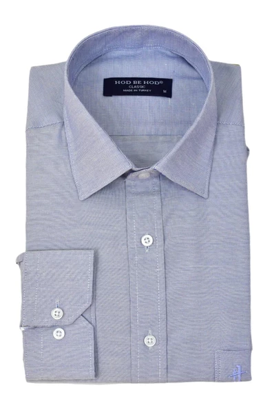 Erkek Klasik Uzun Kol Gömlek BGL-ST03860 - Resim 3