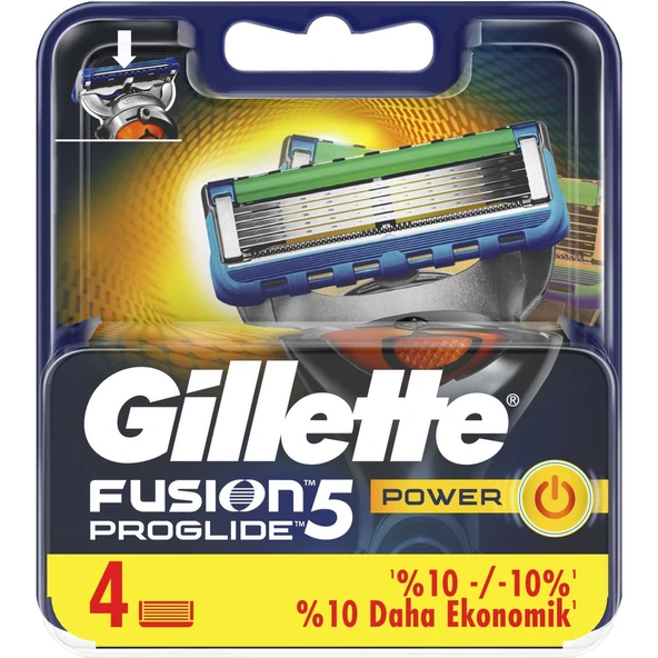 Gillette Fusion5 Proglide 4'lü Yedek Tıraş Bıçağı