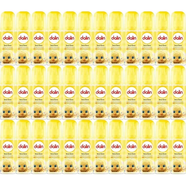 Dalin Bebek Kolonyası 150ML Klasik (Bıcı Bıcı Kokusu) (36 Lı Set) - 1
