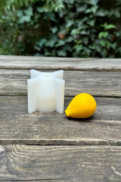 Balon Elips Büyük Boy Silikon Mum Kalıbı - Resim 3