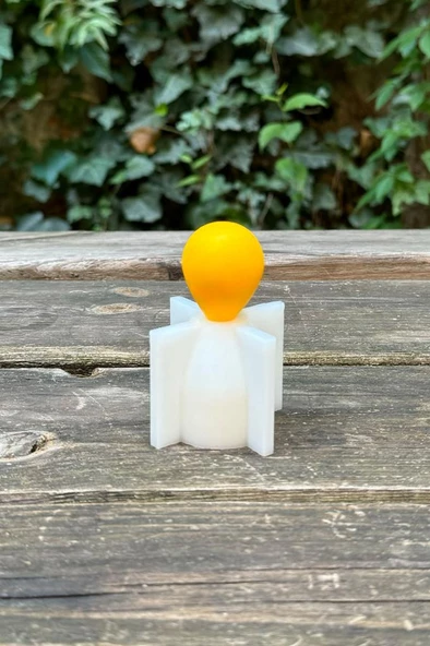Balon Elips Büyük Boy Silikon Mum Kalıbı - Resim 5